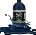 Pouring Masters Dark Sapphire Blue Metallic Pearl Ready to Pour Acrylic Pouring by USArtSupply