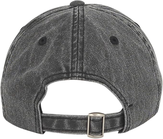 Classic Dad Hat Cotton, Low-Profile Plain Baseball Cap, Adjustable, Breathable and Packable