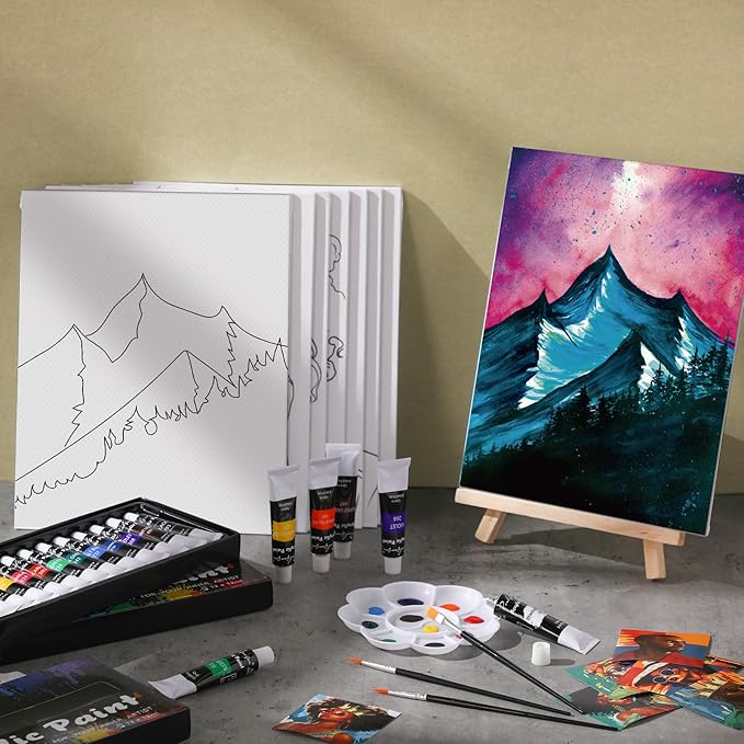 Cholemy 36 Pcs Paint and Sip Kit - Image 2