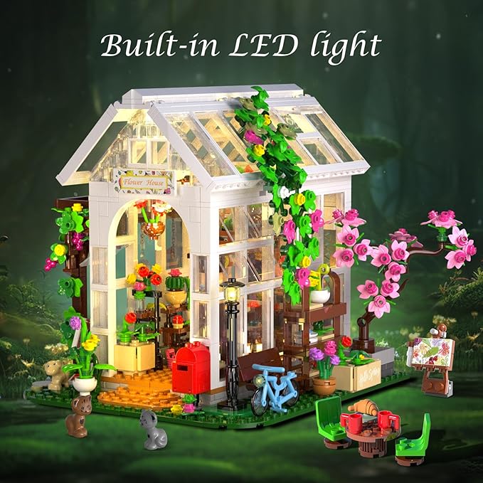 HOGOKIDS Flower House Building Set - Image 7
