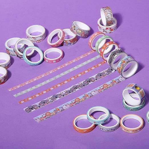 Mr. Pen- Cute Washi Tape for Journaling, 24 Rolls, 3 Meter/Roll, Decorative - Image 6