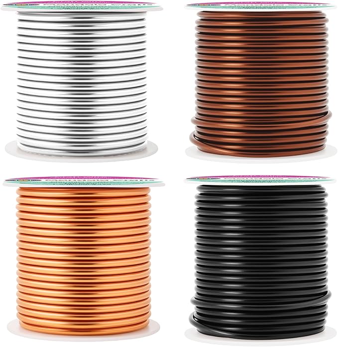 Mandala Crafts 13 Gauge Anodized Aluminum Craft Wire by MandalaCrafts