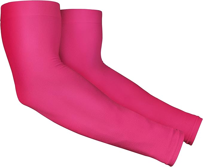 Tough Outdoors UV Arm Sleeves for Men Women - Sun Protection Sleeves - Compression Golf Baseball Cooling Tattoo Arm Sleeve
