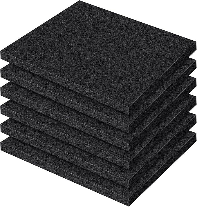 6 Pcs Polyurethane Foam Sheet by Needbrock