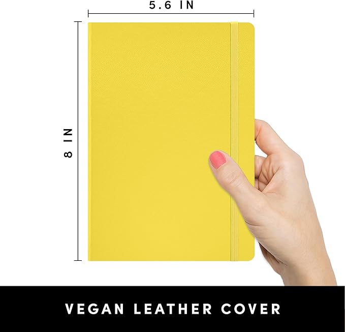 PAPERAGE Blank Journal Notebook, 160 Pages, Medium 5.6 in x 8 in - Image 2