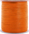 Mandala Crafts 2mm 109 Yards Orange Cotton Waxed Cord by MandalaCrafts