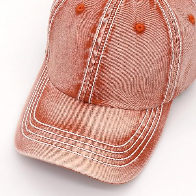 Baseball Cap Vintage Washed Hats Distressed Trucker Hat for Women Men