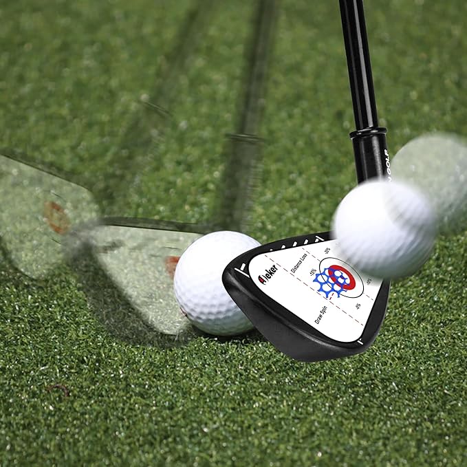 Golf Impact Tape - High-Resolution Strike Stickers for Iron, Wood & Fairway Clubs, Non-Residue, Swing Training Aid Impact Labels
