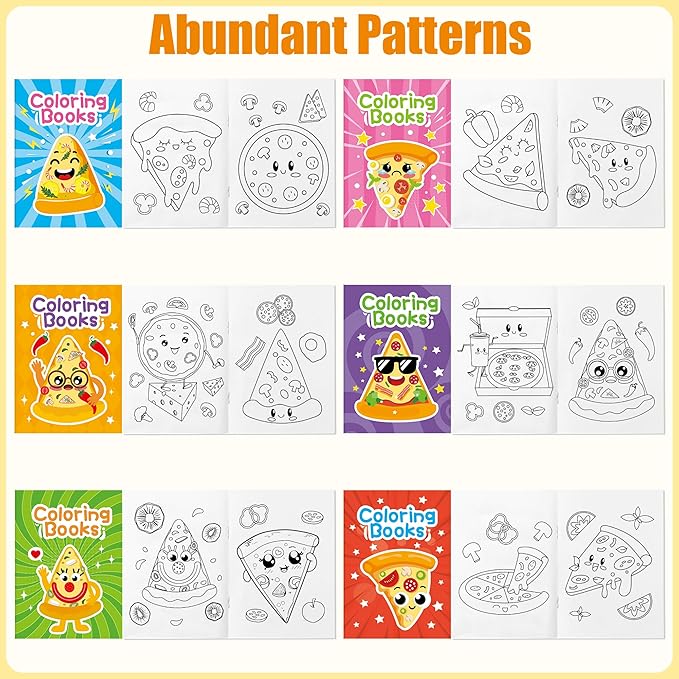 JAPBOR Pizza Coloring Book - Image 3