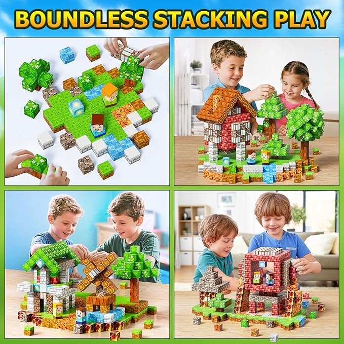 Magnetic Blocks, Magnetic Building Blocks, STEM Constructions Magnet Blocks - Image 7