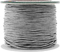 Mandala Crafts 0.5mm 109 Yards Gray Cotton Waxed Cord by MandalaCrafts