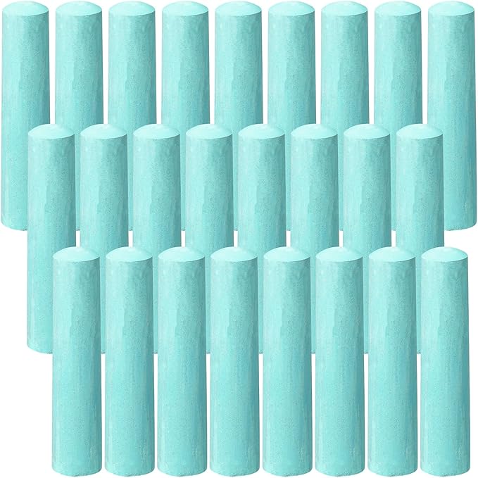 25 Pcs Sidewalk Chalks for Kids Non Toxic Jumbo Chalk for Party Gift Outdoor by Unknown