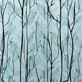 DKTIE Nature Pattern Rainbow Window Film Decorative Stained Glass Window Film by Dktie