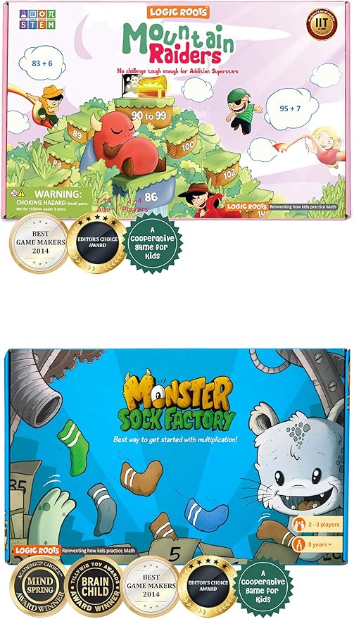 Best Gifts for 7 Year Old Boys and Girls | Addition and Multiplication Games - Image 6