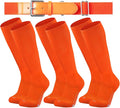 Youth Elite Baseball/Softball Socks & Belt Combo (3 Pairs of Socks with 1 Belt)
