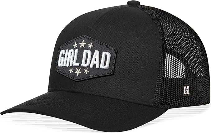 HAKA Mother's Day, Father's Day Trucker Hat for Men & Women, Adjustable Baseball Hat, Mesh Snapback, Sturdy Outdoor Golf Hat