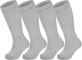 American Trends 2 Pairs Baseball Soccer Socks Youth Boy Girl Kids Toddler Softball Football Tball Socks Knee High Accessories