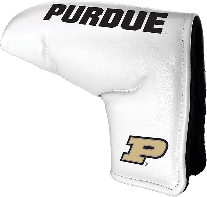 Team Golf NCAA Tour Blade Putter Cover (White), Fits Most Blade Putters, Scotty Cameron, Taylormade, Odyssey, Titleist, Ping, Callaway