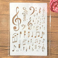 TIAMECH A4 Reusable Music Stencil by TIAMECH