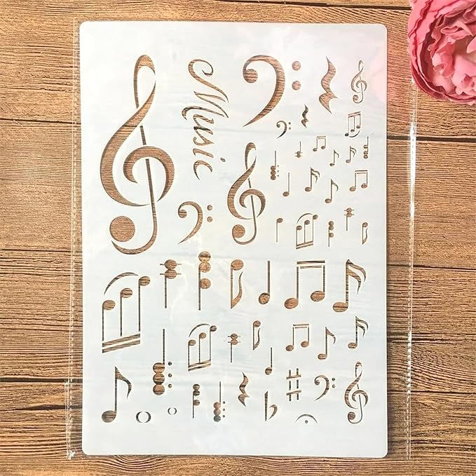 TIAMECH A4 Reusable Music Stencil by TIAMECH
