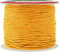 Mandala Crafts 1mm 109 Yards Mustard Yellow Cotton Waxed Cord by MandalaCrafts