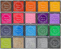 Ink Pad, 20 Colors Washable Finger Craft Ink Pad by Ancwzoz