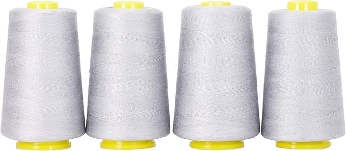 Mandala Crafts 4 Pack of Serger Threads Cones Spools by MandalaCrafts