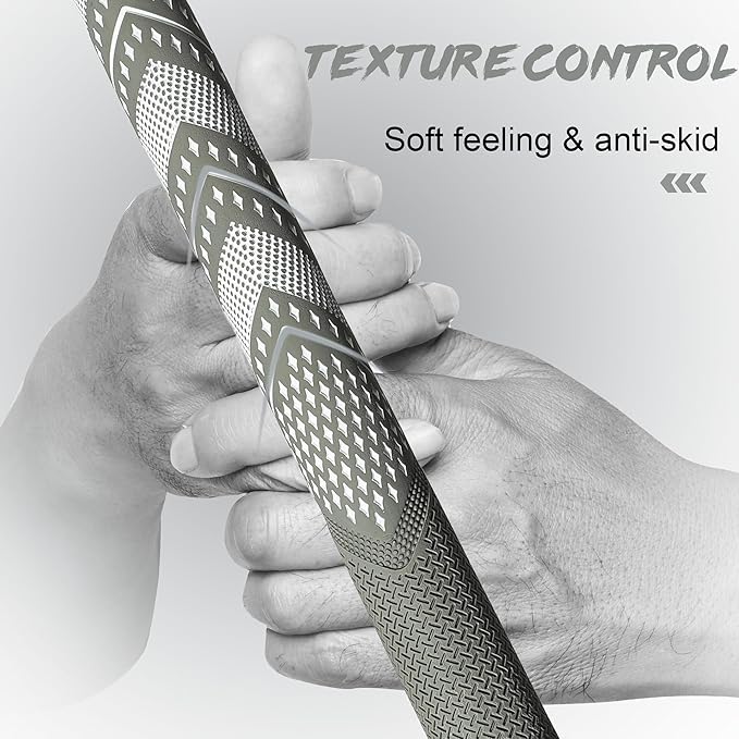 Geoleap Golf Grips Set of 13- Soft Reduce Taper Design Provides High Traction and Performance,13 Golf Club Grips with 15 Tapes or with All Repair Kits for Choice.