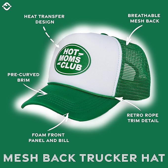 Funky Junque Premium Mesh Snapback Trucker Hat - Stylish Comfort for All - Patriotic, Humor & More