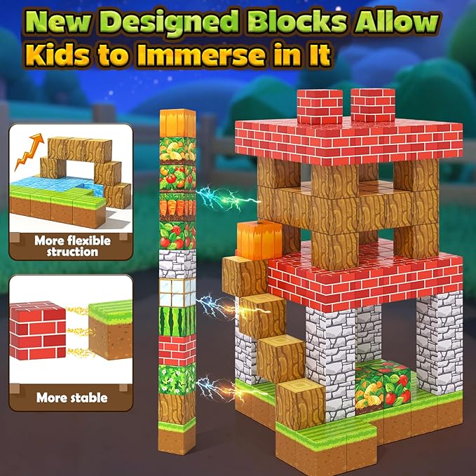 150PCS Magnetic Blocks - Image 5