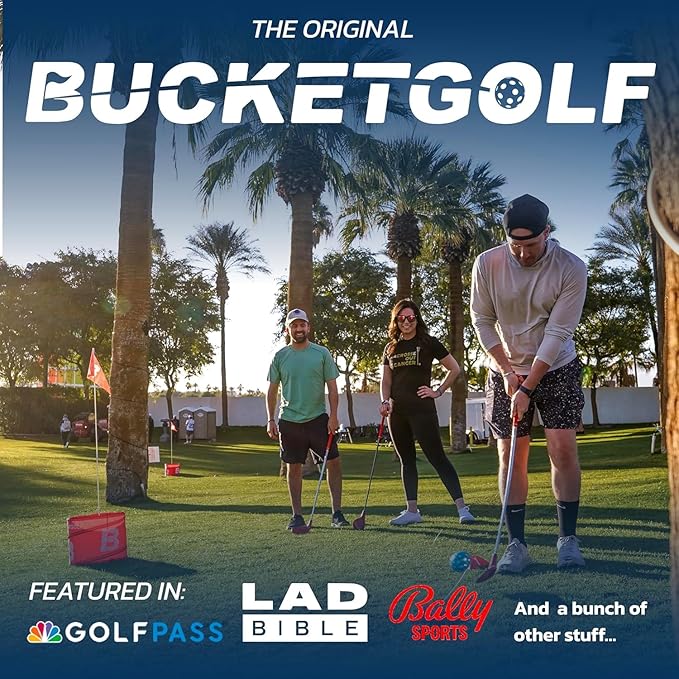 bucketgolf Game The Original Ultimate Backyard Lawn Golf Game - Image 7