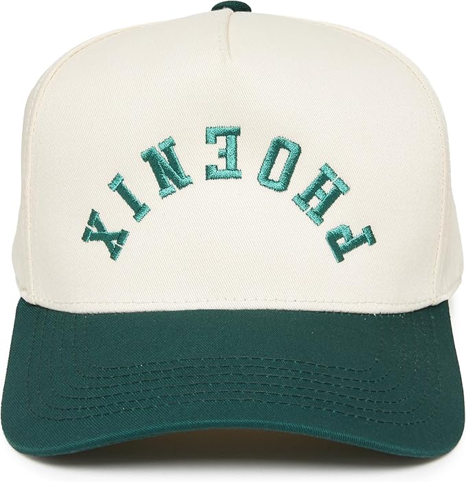 Funky Junque Trucker Hat Women Men 2-Tone Baseball Cap – Vintage Western Style Embroidered Snapback, Premium Cotton Blend