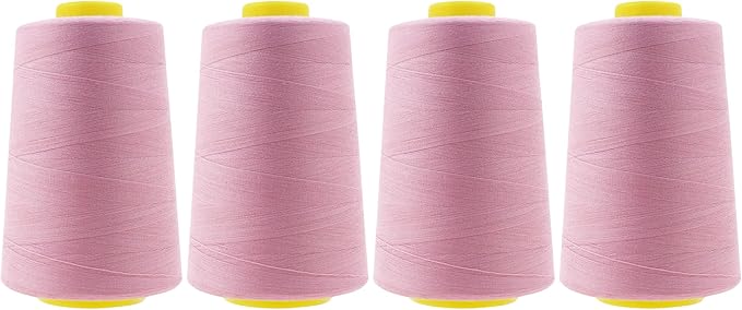 Mandala Crafts 4 Pack of Serger Threads Cones Spools by MandalaCrafts