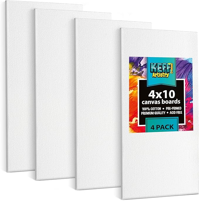 KEFF Canvas Boards for Painting by KeffCreations