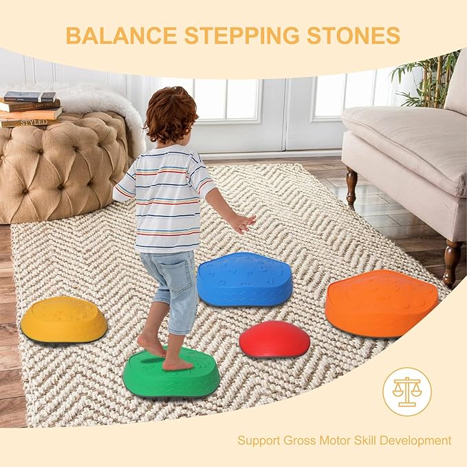 RedSwing Stepping Stones for Kids, Kid Step Stones for Balance & Coordination - Image 3