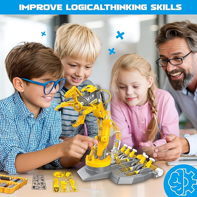SMIESSKIDDO 3 in 1 Hydraulic Robot Arm - Image 4