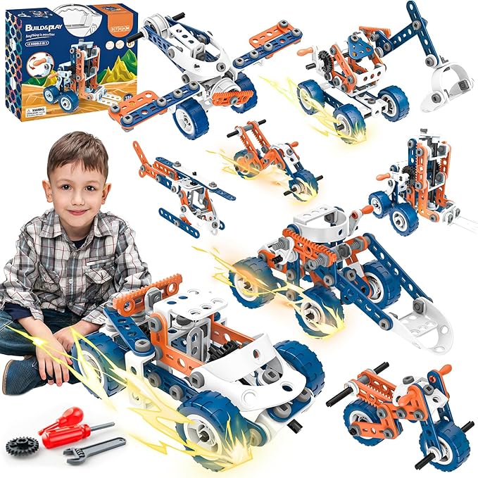SMIESSKIDDO 12 in 1 STEM Toys by SMILESSKIDDO