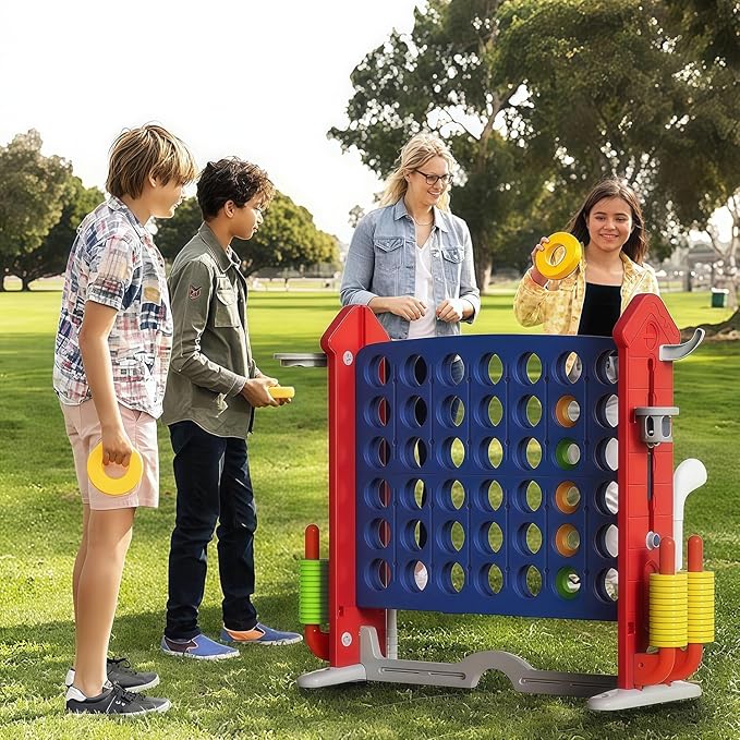 UNICOO Giant 4 in A Row Game - Image 2