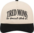 MIRMARU Two-Tone Vintage Canvas Trucker Hats for Men & Women, Adjustable Size Baseball Caps with Trendy Embroidered Design