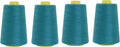 Mandala Crafts 4 Pack of Serger Threads Cones Spools by MandalaCrafts