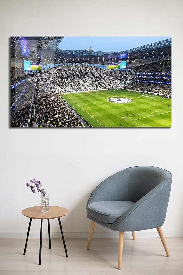 SpiritualHands Tottenham Hotspur Stadium Tempered Glass Wall Art Painting - Image 7