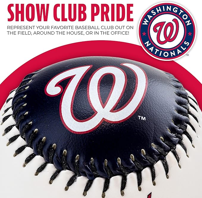 Franklin Sports MLB Team Soft Baseballs - Team Logo - Fan Shop Toy Baseball for Kids - Decoration for Desks and Office