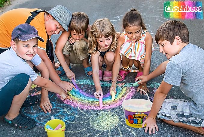 36 Jumbo Sidewalk Chalk, Jumbo chalk great - Image 2