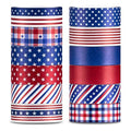 Whaline 12 Rolls 4th of July Washi Tape Patriotic Stars Stripes Washi Masking by Whaline