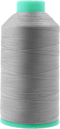 Mandala Crafts Bonded Nylon Thread Gray Heavy Duty Sewing Threads by MandalaCrafts