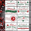 Christmas Stencils for Crafts Reusable 12” Christmas Doormat Stencil Xmas by zosylley