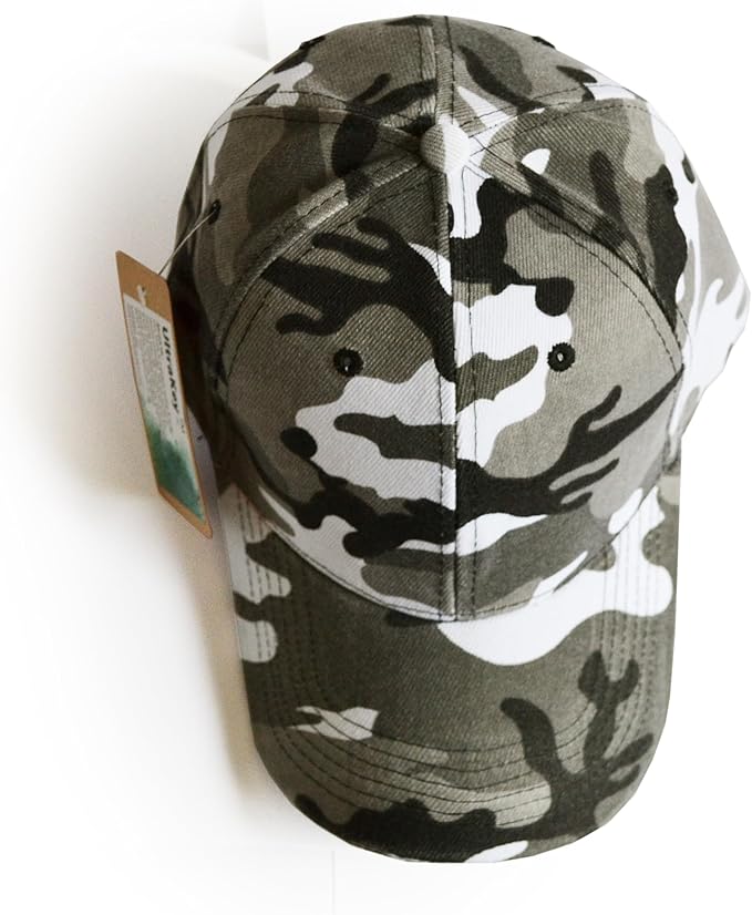UltraKey Mens Womens Army Military Baseball Cap Camouflage Hats for Hunting Fishing Outdoor Activities