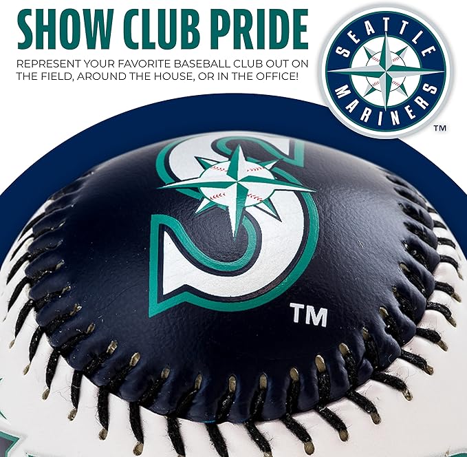 Franklin Sports MLB Team Soft Baseballs - Team Logo - Fan Shop Toy Baseball for Kids - Decoration for Desks and Office