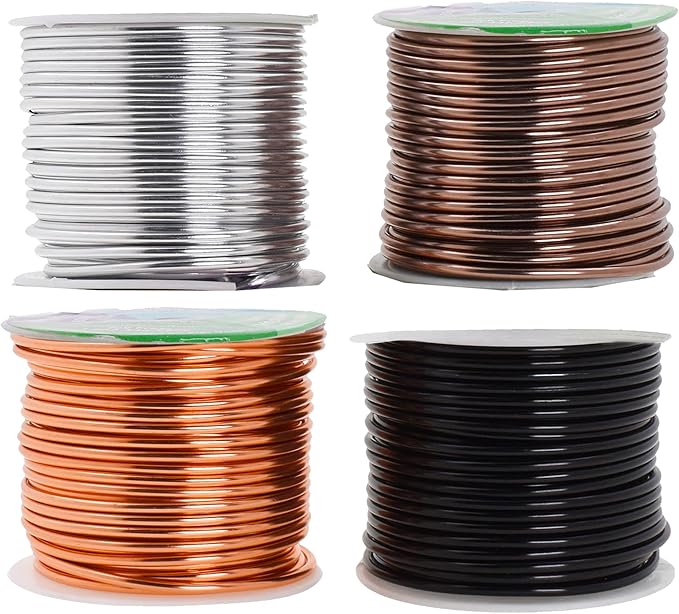 Mandala Crafts 10 Gauge Anodized Aluminum Craft Wire by MandalaCrafts