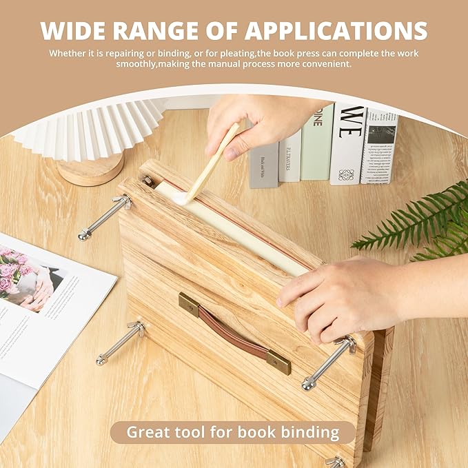 50 Pcs Book Binding Kits, with Bone Folder, Needles - Image 6